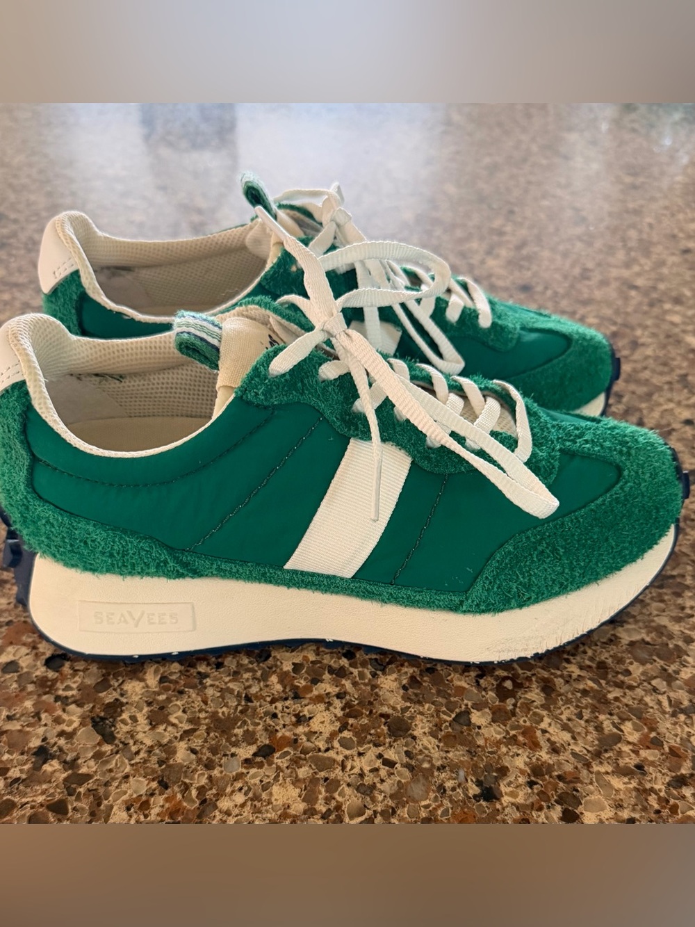 SeaVees Acorn Trainer in Grass Green W8